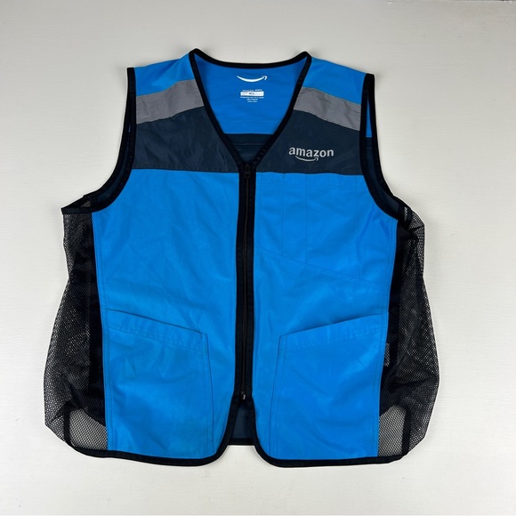 Amazon driver delivery vest Luly Yang M/L reflective - Picture 1 of 5